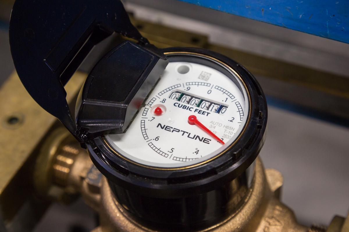 Water meter installation in New York City